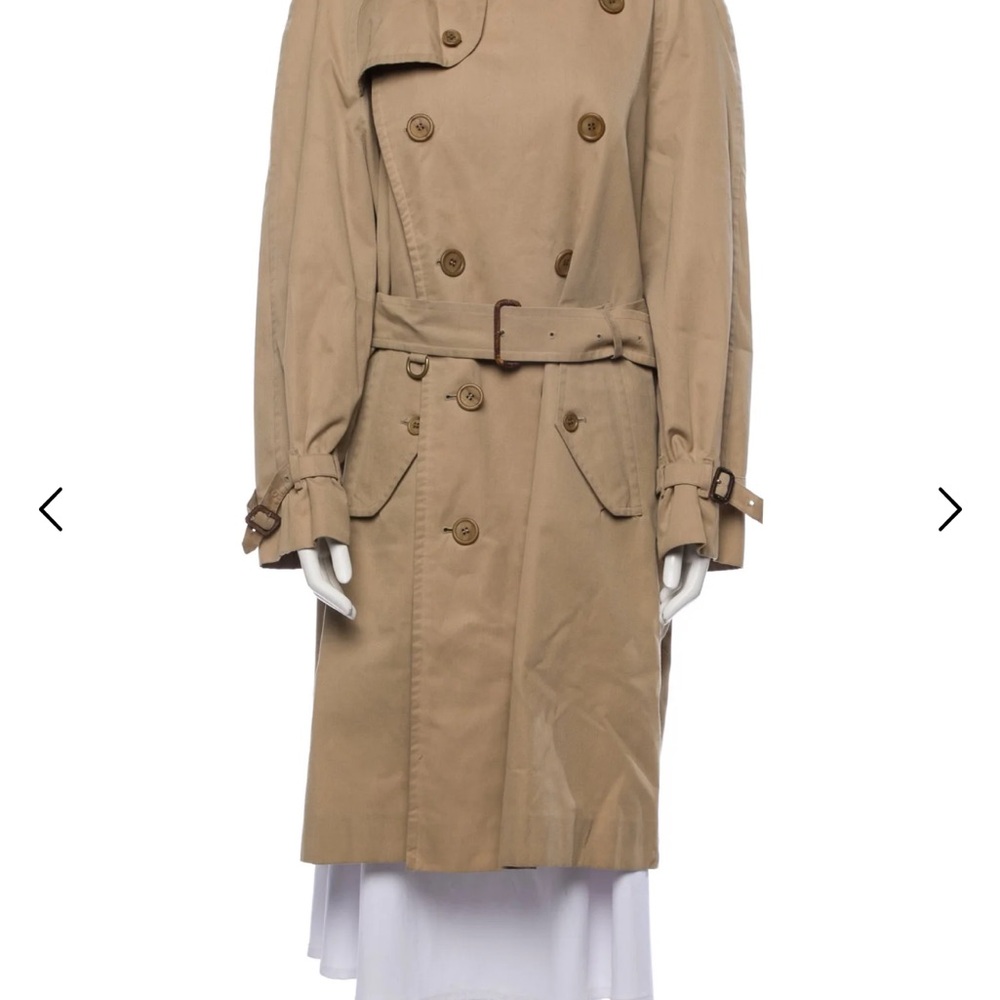Classic Burberry Tan Trench Coat